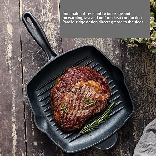 Poêle à griller 28cm antiadhésive évite de brûler vos viandes - 3