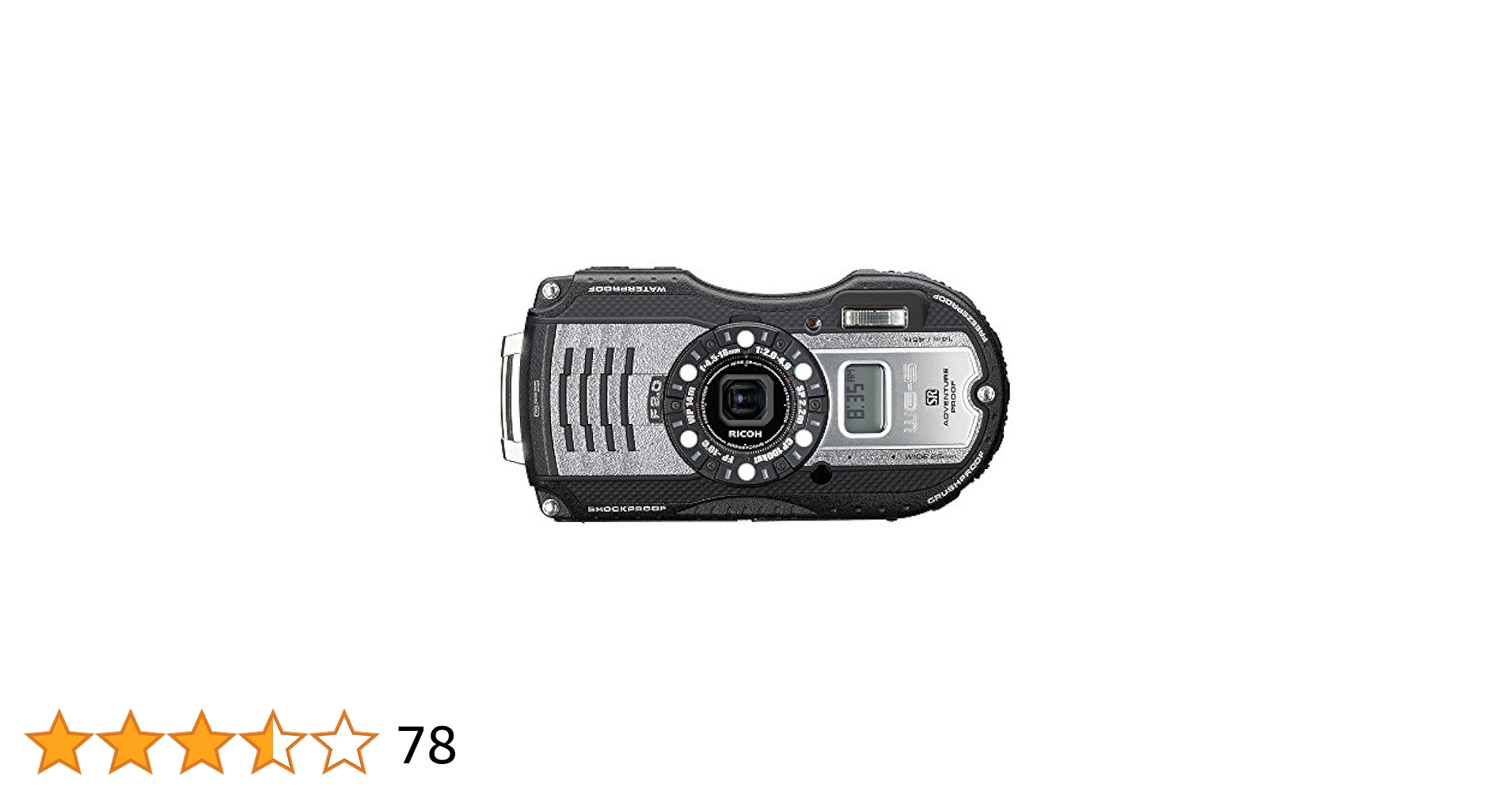 Amazon | RICOH 防水デジタルカメラ WG-5GPS ガンメタリック