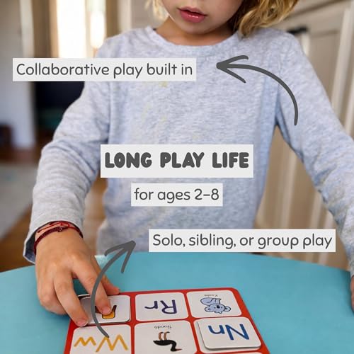 Pato Pato Letteria & Memoria juego educativo bilingüe miniatura 5