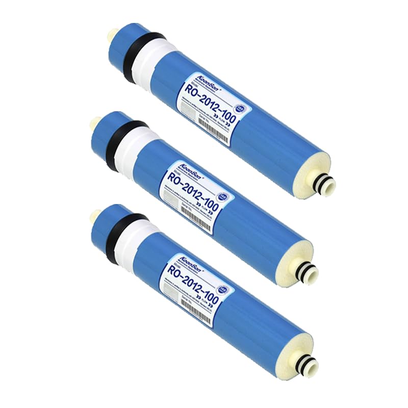 Membrana RO-2012-100 GPD ad alte prestazioni - serie residenziale - per impianti ad osmosi 3 PEZZI