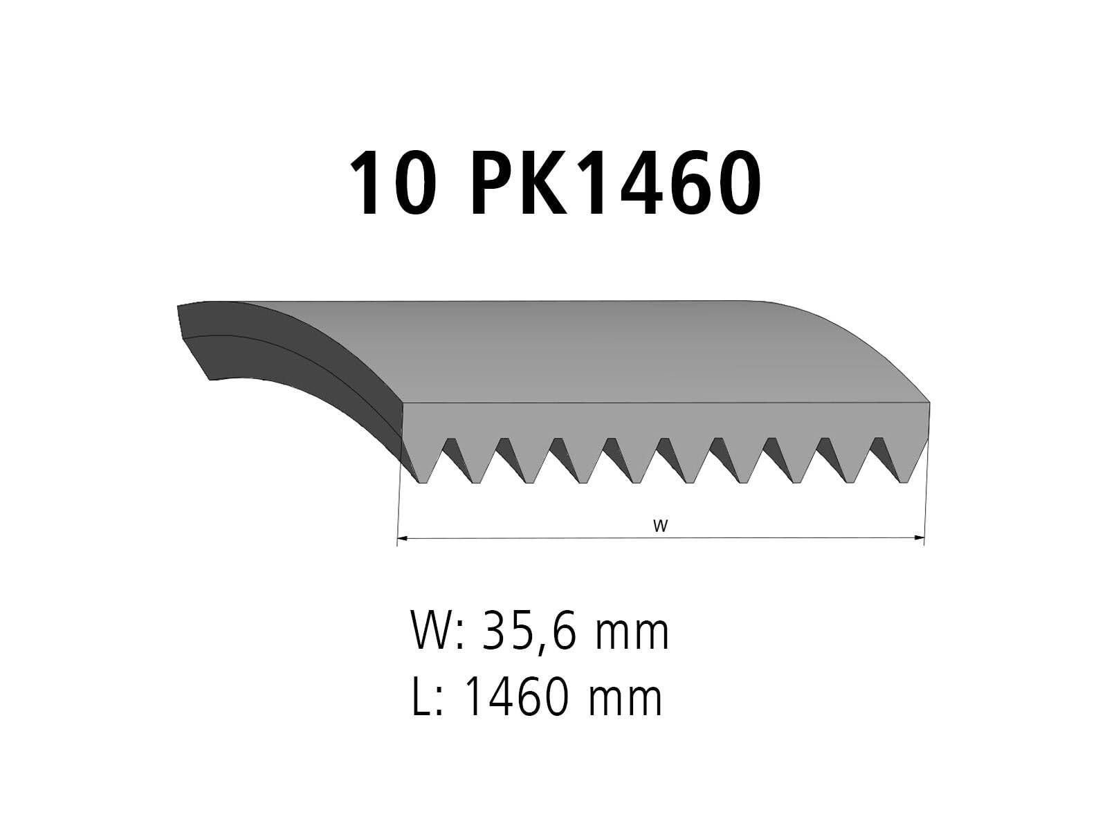 DT Spare Parts 6.31526 Cinghia servizi