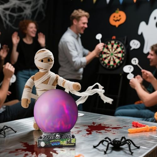 Boule de pour Halloween lumineuse multicolore réglable pour salon - 2