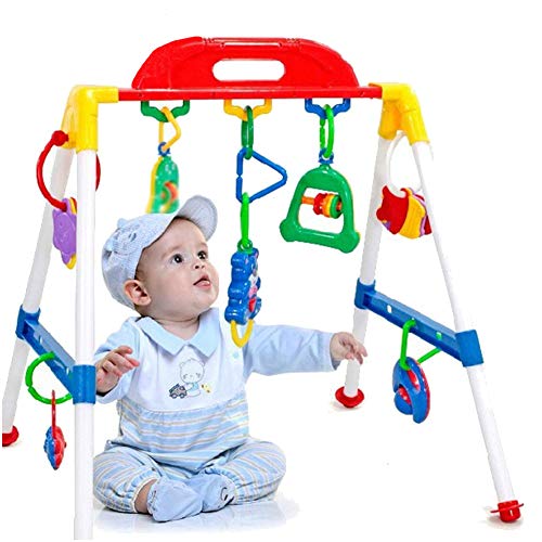 0Miaxudh - Juguete para bebé para gimnasio, crossbar, triángulo, redondo, para jugar, para niños, regalo de cumpleaños