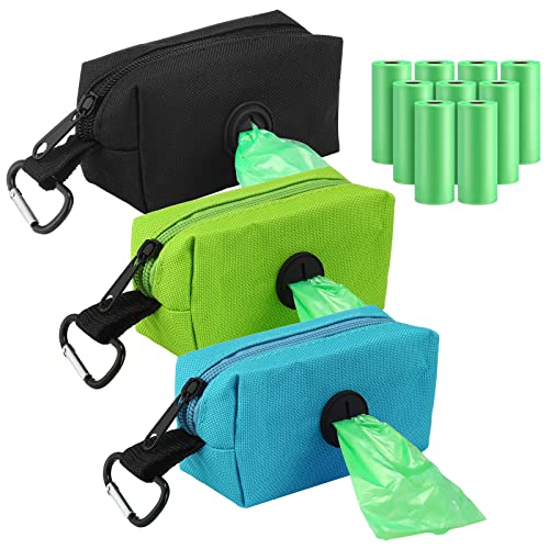 Image of 3 Pack Diaper Bag Dispenser Set Diaper Trash Dispenser with 135 Counts Baby Disposal Trash Bags with Hook for Newborn Gift