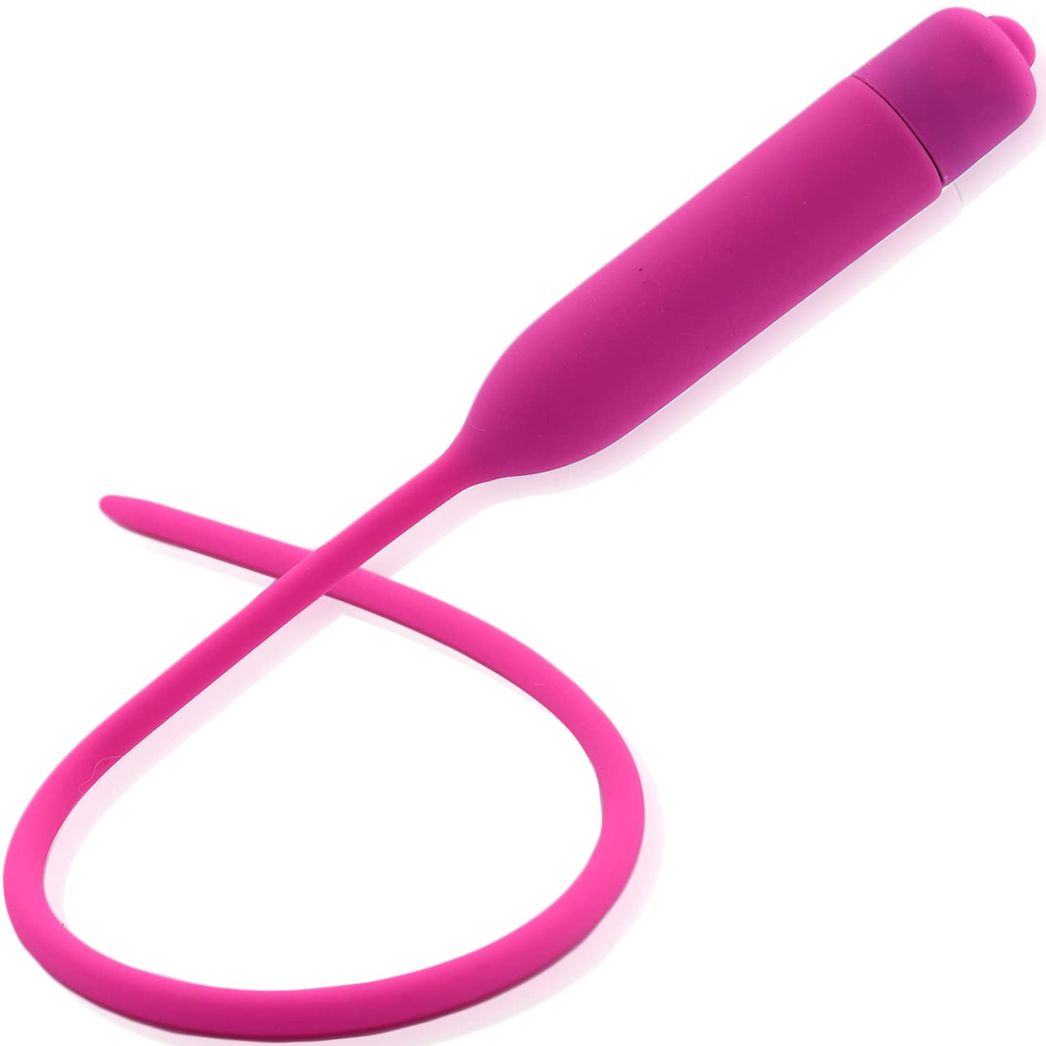 FOPS Sexytoys uomo – sonda uretrale maschile in silicone 46cm ⌀0,51cm vibrante per giochi erotici intensi N16-53