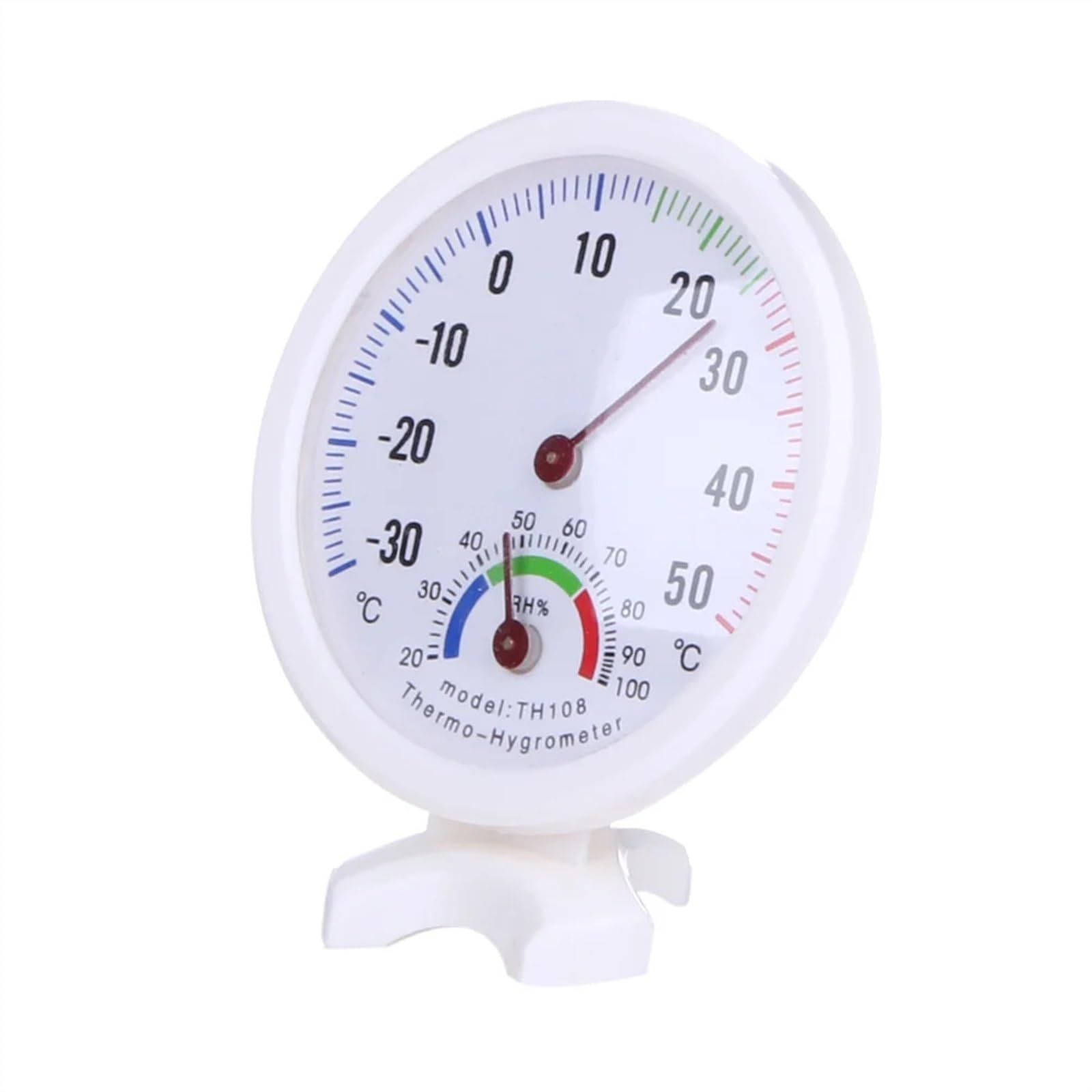 Starkes Thermometer, glockenförmig, analog, Hygrometer, leicht ablesbare Skala, Thermometer, -30-50 Grad, für Gärten, Terrassen