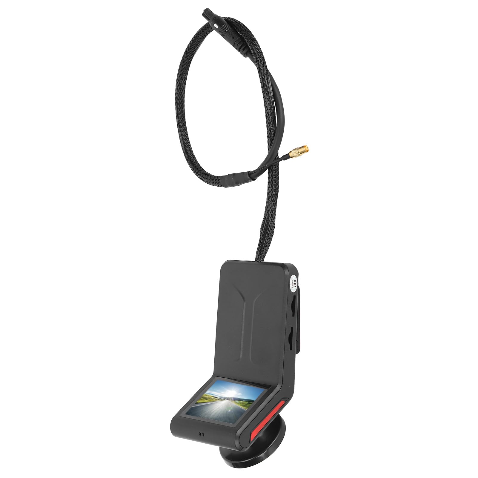 Sxhlseller Kamera Samochodowa 1080P K18 z Dwoma Obiektywami i Rejestratorem Jazdy GPS WIFI, Zdalnym Monitorowaniem, nocą dla Bezpieczeństwa Pojazdu