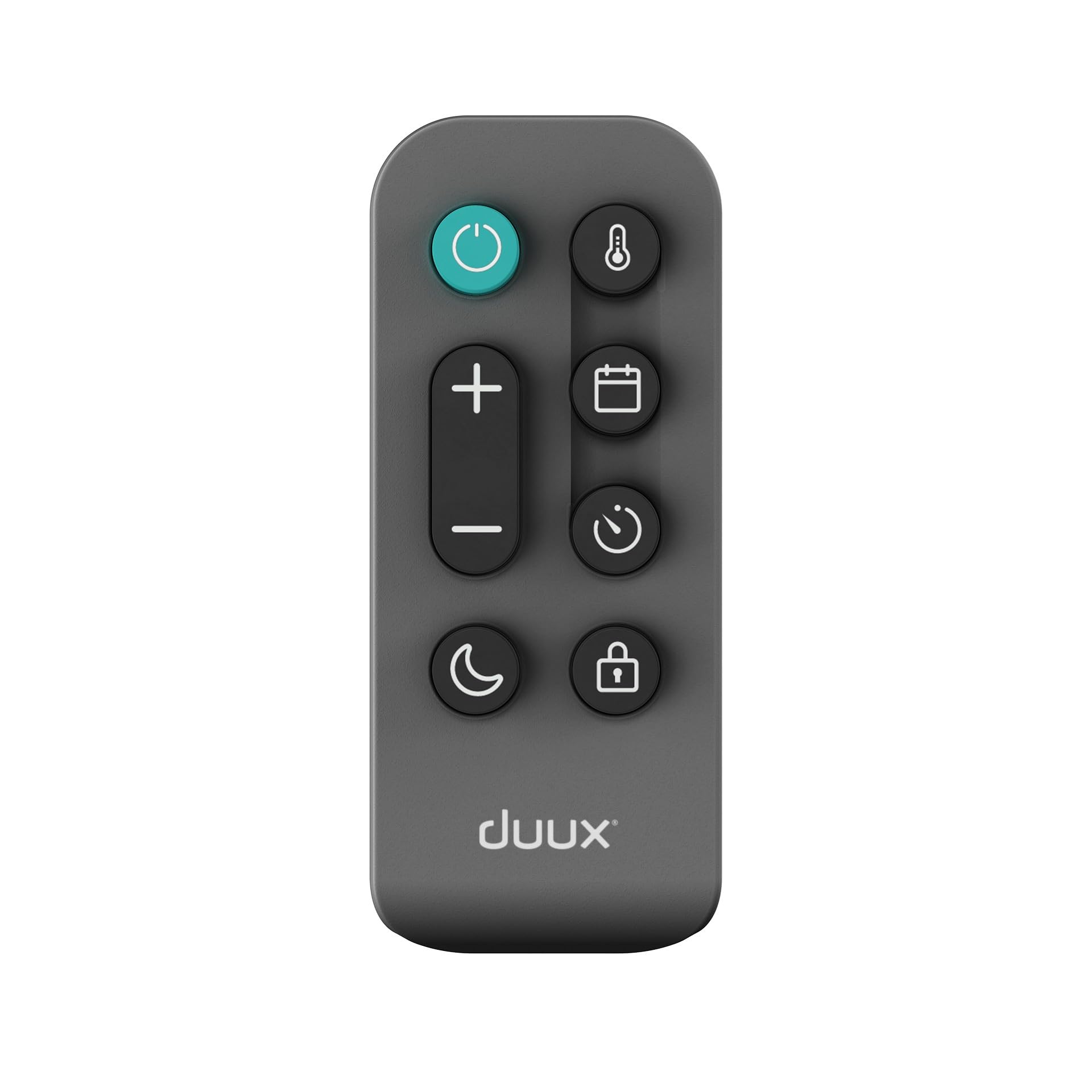 Duux Edge Smart 1500 W Riscaldamento elettrico a risparmio energetico – Convettore elettrico – Termoventilatore da bagno – Radiatore con termostato – Riscaldatori elettrici per ambienti fino a 20 m² –