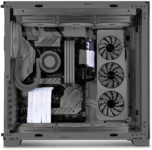 LIANLI PCI-e 4.0ライザーケーブル PW-PCI-4-60 ホワイト ケーブル長600mm 日本正規代理店品