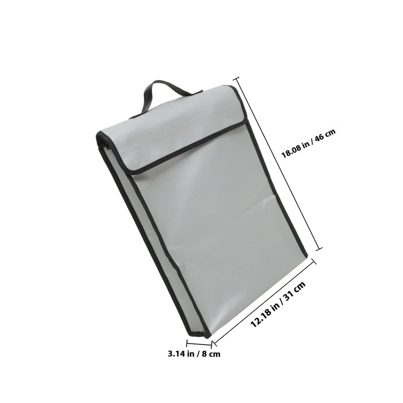 Angoily Borsa Portadocumenti Ignifuga Borsa Per Documenti Legali Batterie Al e Oggetti Infiammabili