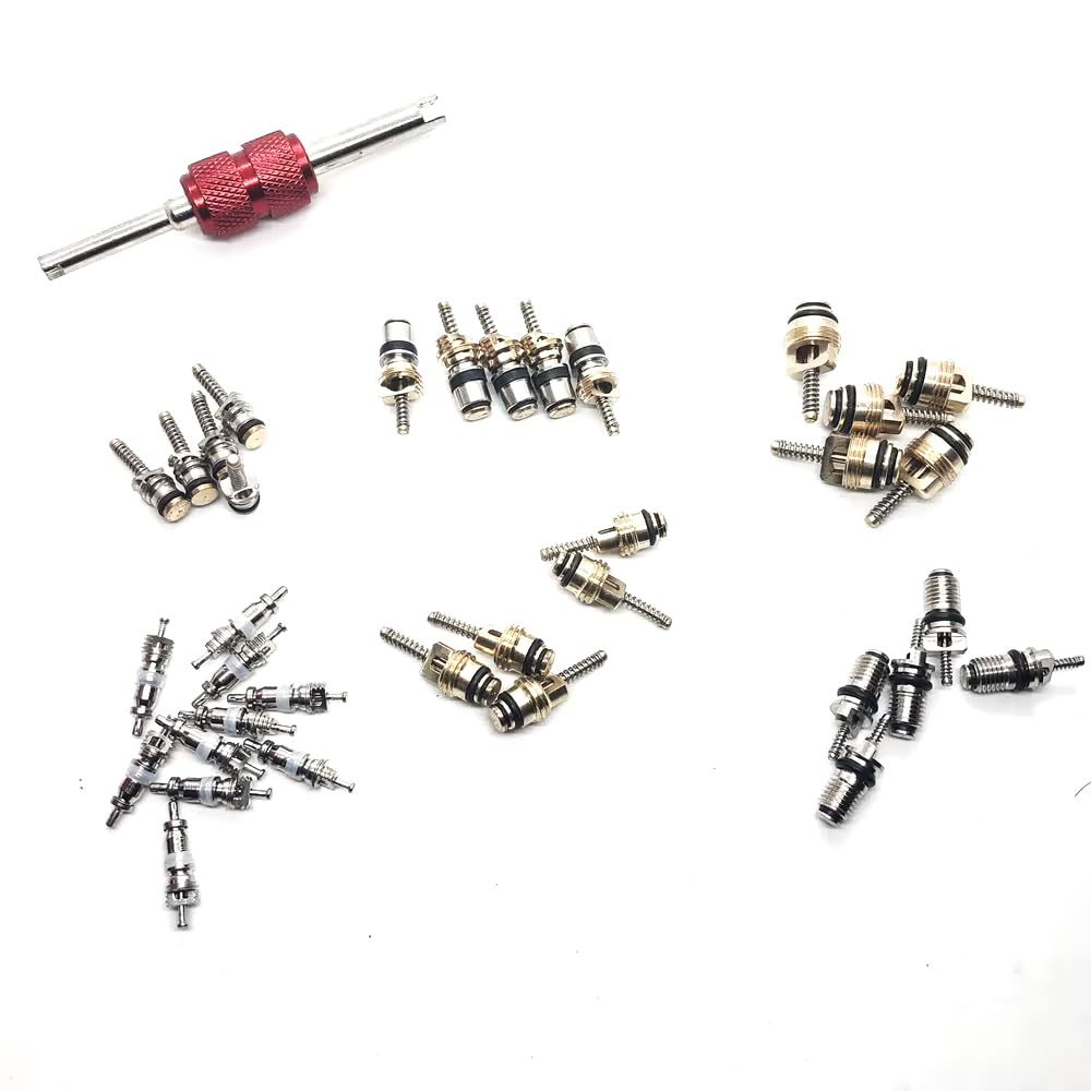 Amazon.co.jp: zmart エアコン バルブ コア セット R12 R134a ムシゴム