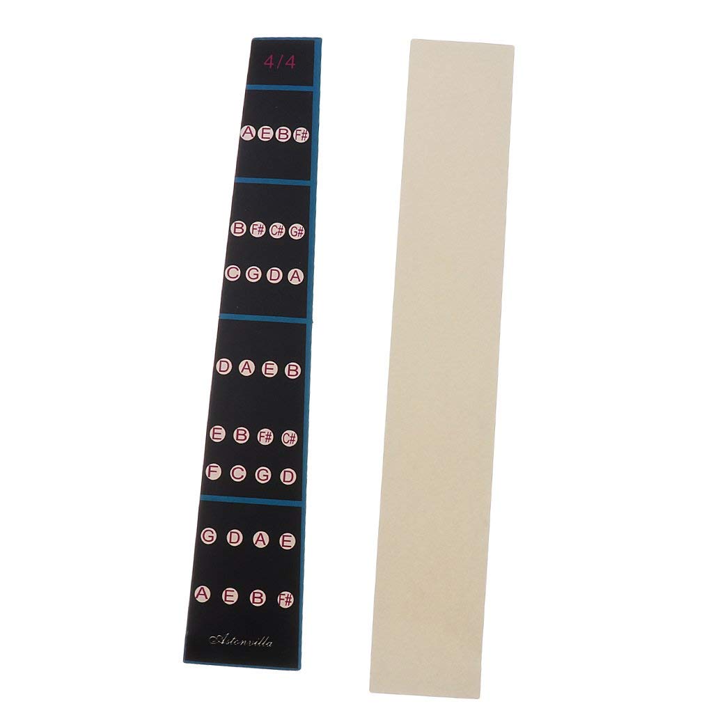 PAL MUSIC HOUSE Violin Fiddle Fingerboard Intonation Chart Stickers Fingering Labe, 4/4 Chart Sticker - Image 8 thumbnail