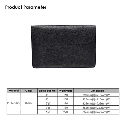 Docooler P002 Laptop Sleeve Bolsa Macia de 11