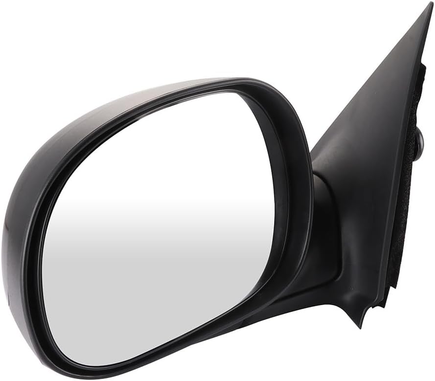 Driver and Passenger Side Black View Mirrors Fit for 1997-2004 For Ford For F-150 1997-1999 250 Power Adjustment Manual Folding Non-heated Exterior Mirrors
