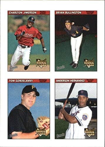 2006 Bazooka 4 on 1 Stickers #53 Hern Bull Jimerson Gorz MLB Baseball Trading Card