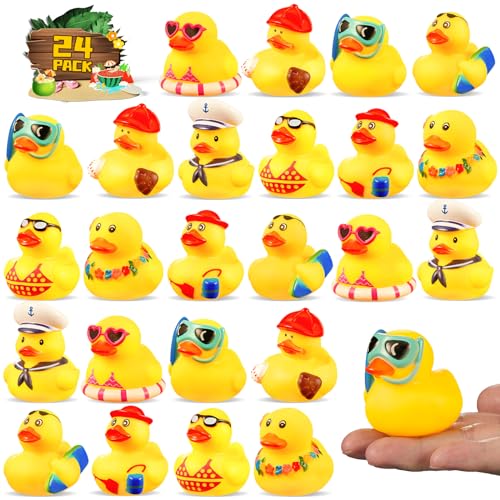 Quietscheenten Hochzeitspaar - Braut & Bräutigam Deko-Enten