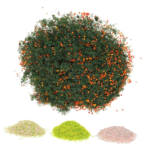 SEWOART Pack DIY Model Foliage Tufts Diorama Materials Kit for Model Building Scenery Basing Supplies Miniature Foliage Grass for Railroad Scenery