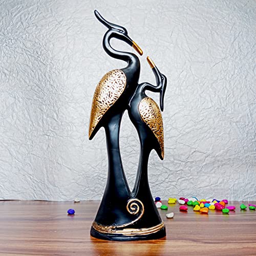 JAIPUR ACE White Pair of Kissing Swan Duck Home Decor Showpiece Love