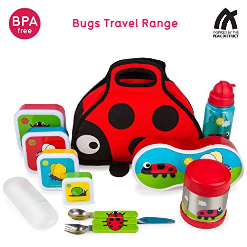 TUM-TUM-Nesting-Snack-Pots-for-Kids-Snack-Boxes-for-Kids-Kids-Lunch-Box-Set-BPA-Free-Bugs