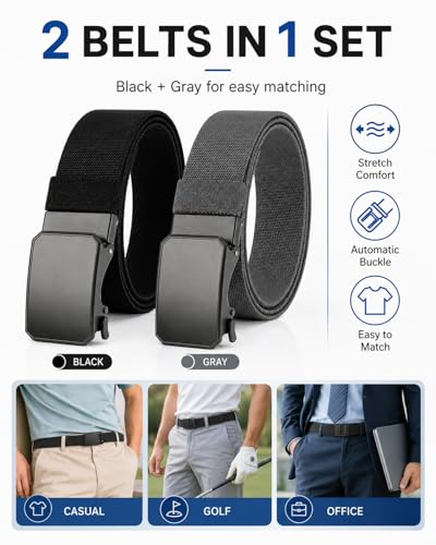 Image of Mens Belt, Tactical Military Utility Rigger Work 1.25 Inch Belts for Men Women with Quick Release Buckle