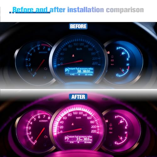 Bulbos LED para Panel de Auto T10 10 piezas 12V miniatura 5