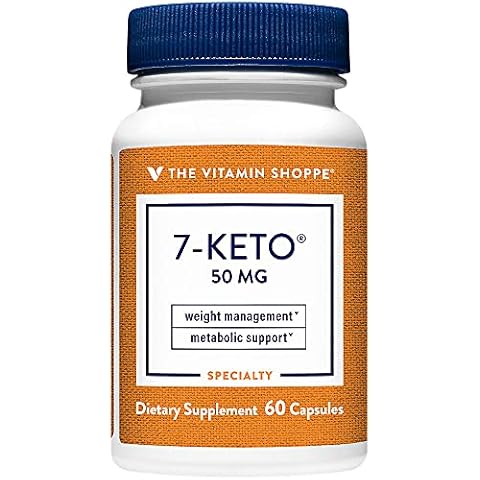 The Vitamin Shoppe 7-Keto 50 MG Capsules Cover