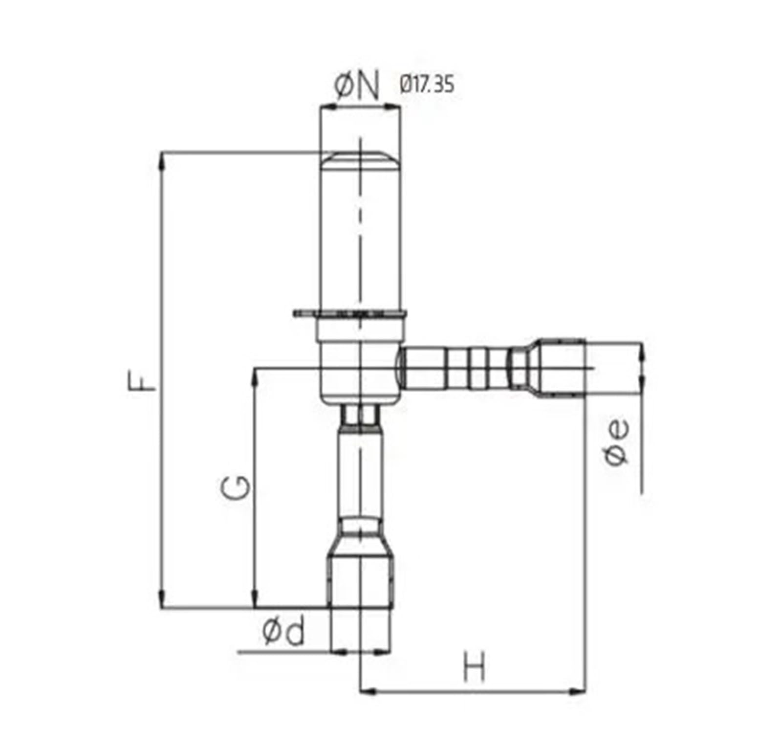 Zawór rozprężny LPF10 52 18-002 LPF24-002 LPF30-001(LPF30-001)
