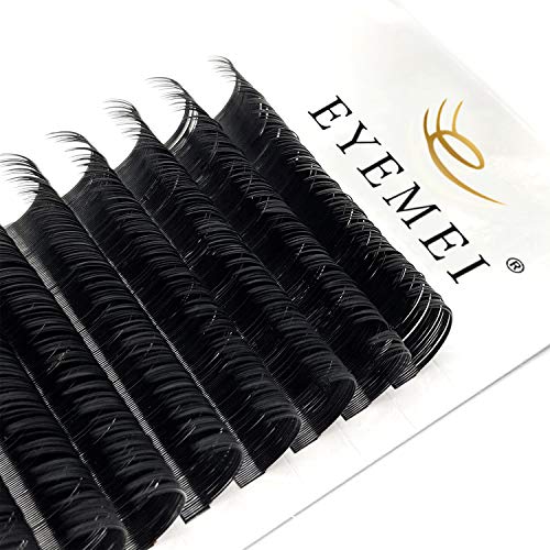 Eyelash Extensions Supplies 0.20mm D Curl 13mm Black Natural Individual Lashes Mink Eyelashes Extensions 10-20mm Length is Available Single Length 3D False Eyelashes Professional (0.20 D, 13mm)