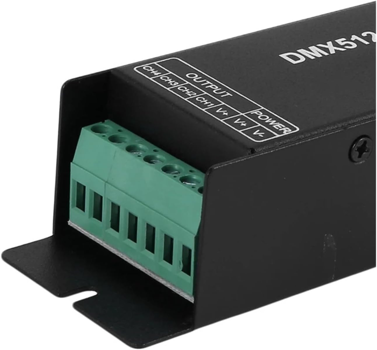 512デジタルディスプレイデコーダー調光ドライバーDmx512コントローラー、LED RgbwテープライトストリップRj45接続に最