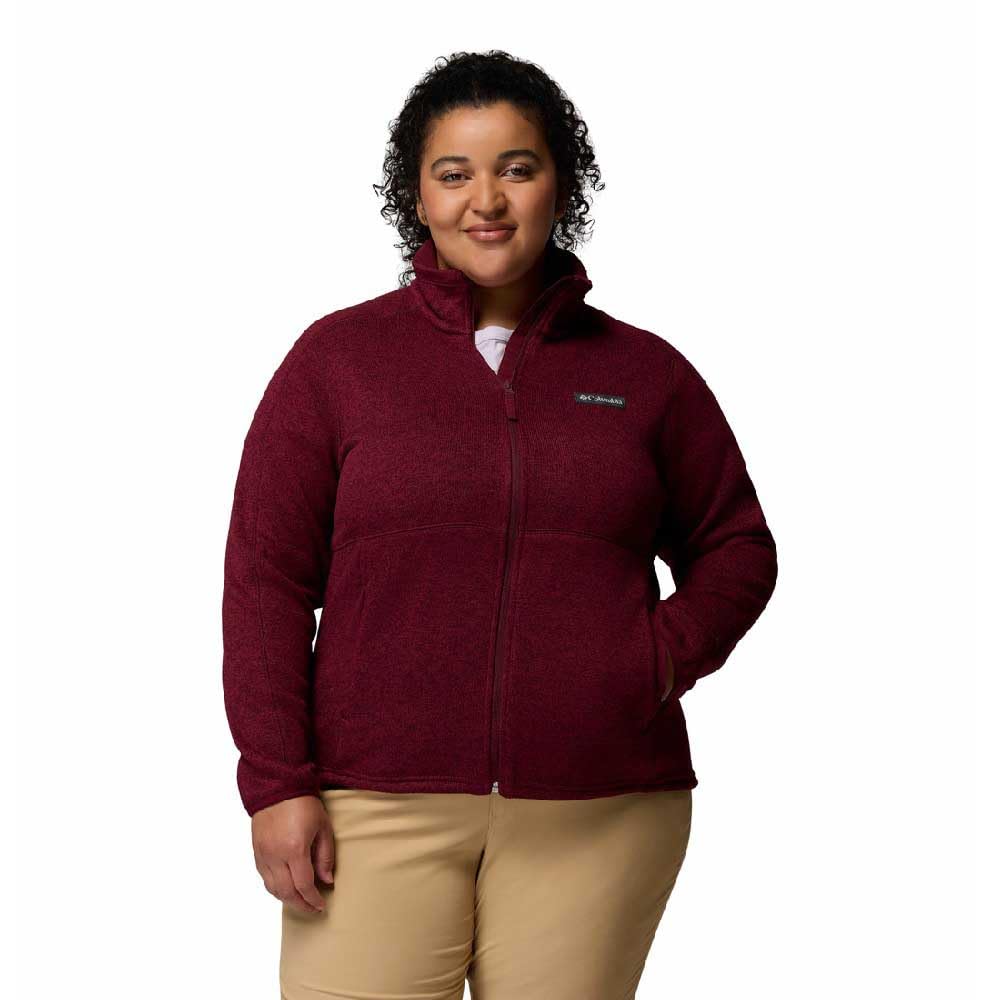 Columbia Chaqueta de Forro Polar con Cremallera Completa para Mujer