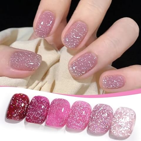 BORN PRETTY Reflective Glitter Gel Polish Cover