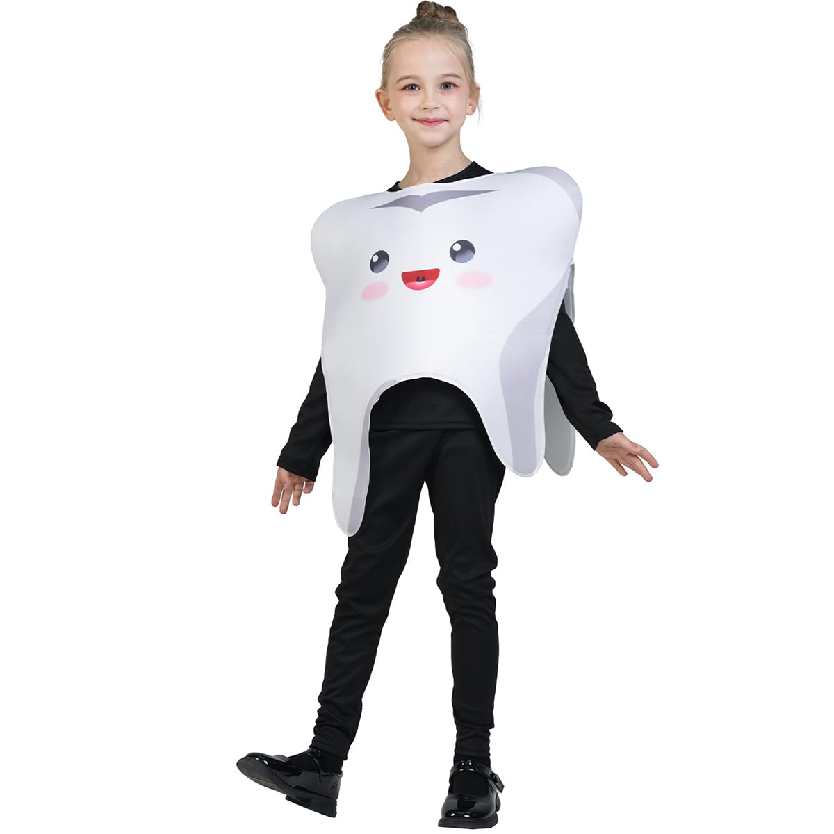 Photo 1 of KalcyKizz Kids Tooth Tunic Toothpaste Costume and Toothbrush Costume