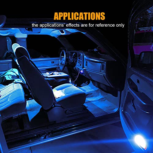 Kit interior LED azul hielo 14 piezas compatible Chevrolet GMC miniatura 7