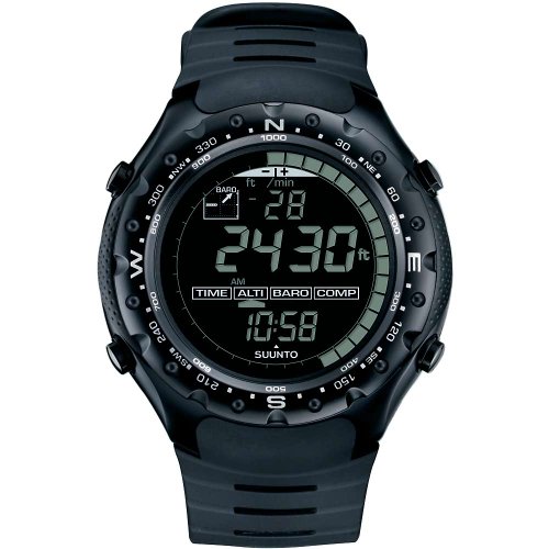 Suunto X-Lander Digital Dial Aluminum Rubber Quartz Men's Watch SS012926110
