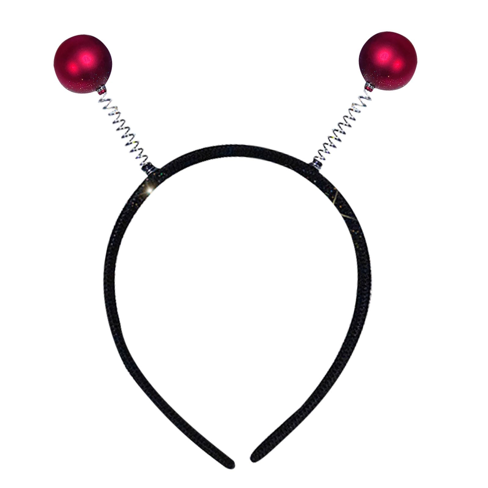 MICFENY Adjustable Hairband With Spring Ball Design Colorful Hairhoop For Holiday Celebrations and Party Gathering Dressingup