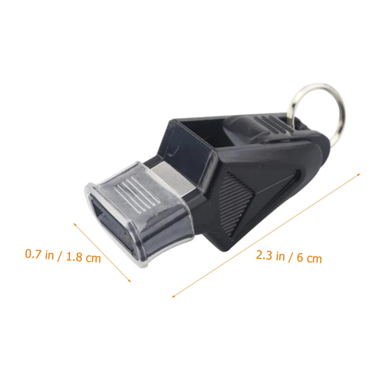 BESPORTBLE 5 Set Ciondolo Portatile Arbitro di Basket Fischio Fischietti di Calcio Giocattolo Principali Multifunzione Fischi Sportivi in ​​Plastica Corda per Fischietto da Basket Fischi di