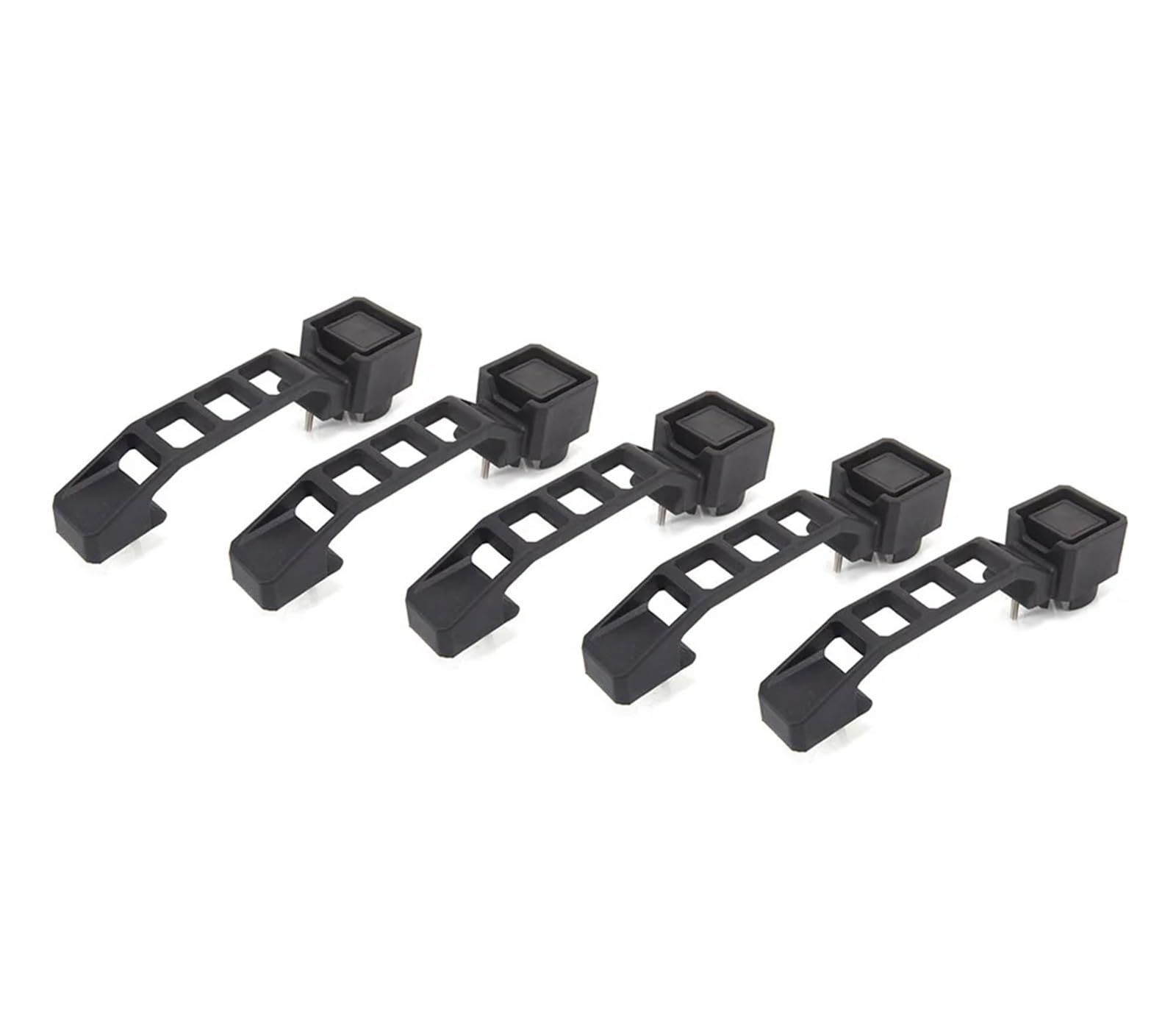OUVECR for Jeep for Wrangler JK 2007-2009 2010 2011 2012 2013 2014 2015 2016 2017 Car Exterior Outer Door Handles Set 3Pcs/5Pcs Car Outer Door Handle(5Pcs)