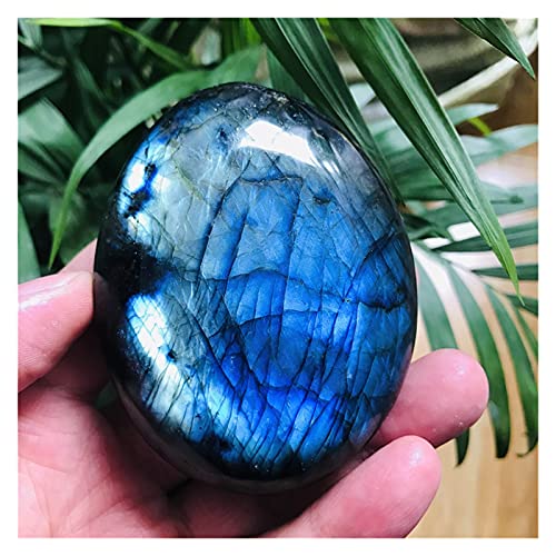 Quartz labradorite de Madagascar polie brute, minéral d'exception - 5