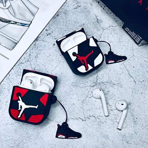 Image of New Cute Soft Silicone Case Compatible with Apple AirPods 4 Generation (2024) Full 360 Protection Dust-Proof Shockproof Case Cover with Hook (Cover Only) (Jodana-White)
