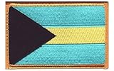 Bahamas iron-on embroidered patch