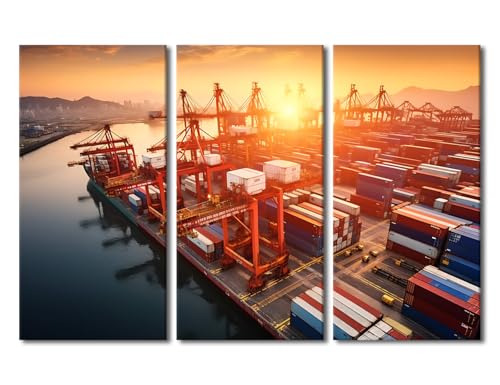 Toile murale logistique de motivation grand format 152cm pour décorer un mur