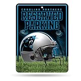 NFL Carolina Panthers Hi-Res Metal Parking Sign