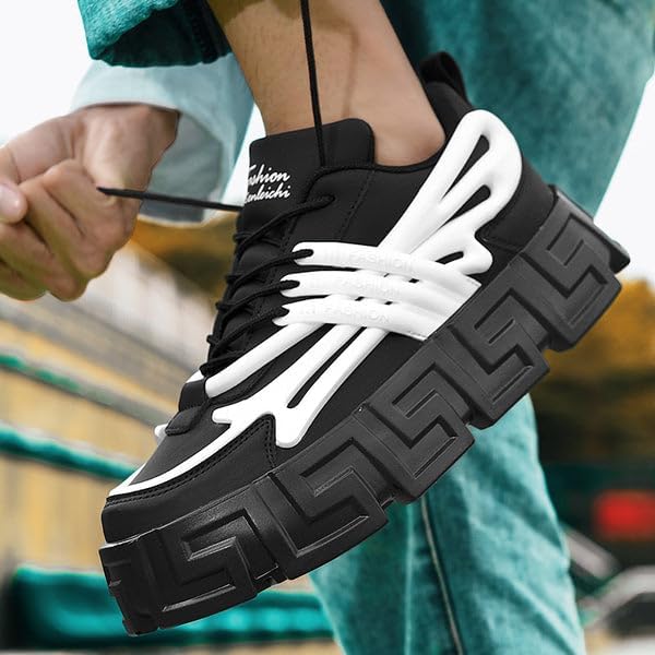 Image of STAPER Running Shoes for Men | Walking & Gym Sticker Sports Shoes with Max Cushion /Technology | Sneakers Lace Up Sports Shoes for Men