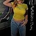 Vintage Graphic Baby Tees for Women Brazil Shirt Y2k Tops Mexico Crop Top Jersey 2000s Summer Going Out Tops
