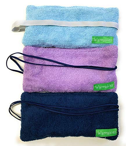 Miniatura 8 de Warmables Almohada para ojos de semillas de cerezo - Compresión caliente calentada para ojos irritados secos, relajación. Húmeda sin necesidad de