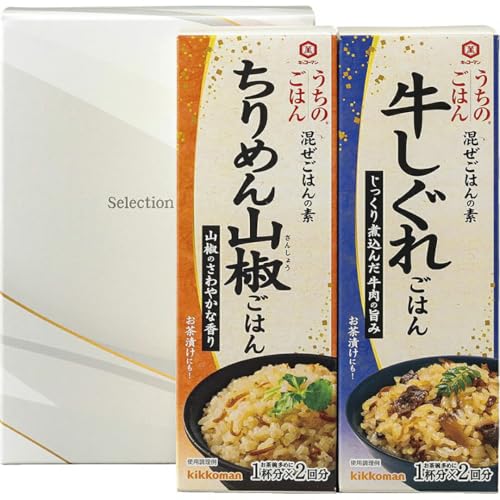 うちのごはんギフトセット キッコーマン P4106香典返し 御供 粗供養 詰め合わせ ギフト プレゼント 割引 景品 品物 新築祝い 結婚内祝い 出産内祝い ご挨拶 引っ越し 引越し 内祝い