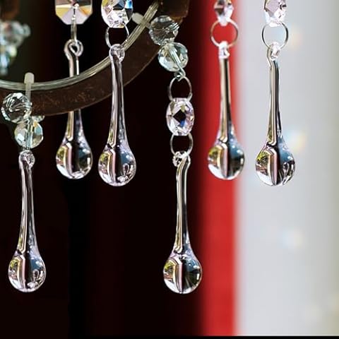 DAHI Glass Icicle Christmas Tree Decoration Cover