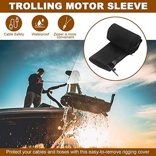 Trolling Motor Sleeve,48 Inch Trolling Motor Sleeve Management Sleeve
