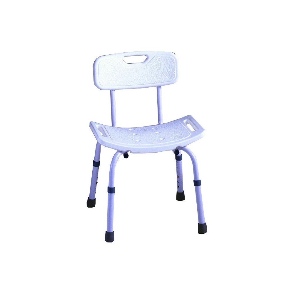 Ayudas dinámicas QA-00037/02B - Silla aluminio ducha c/resp.