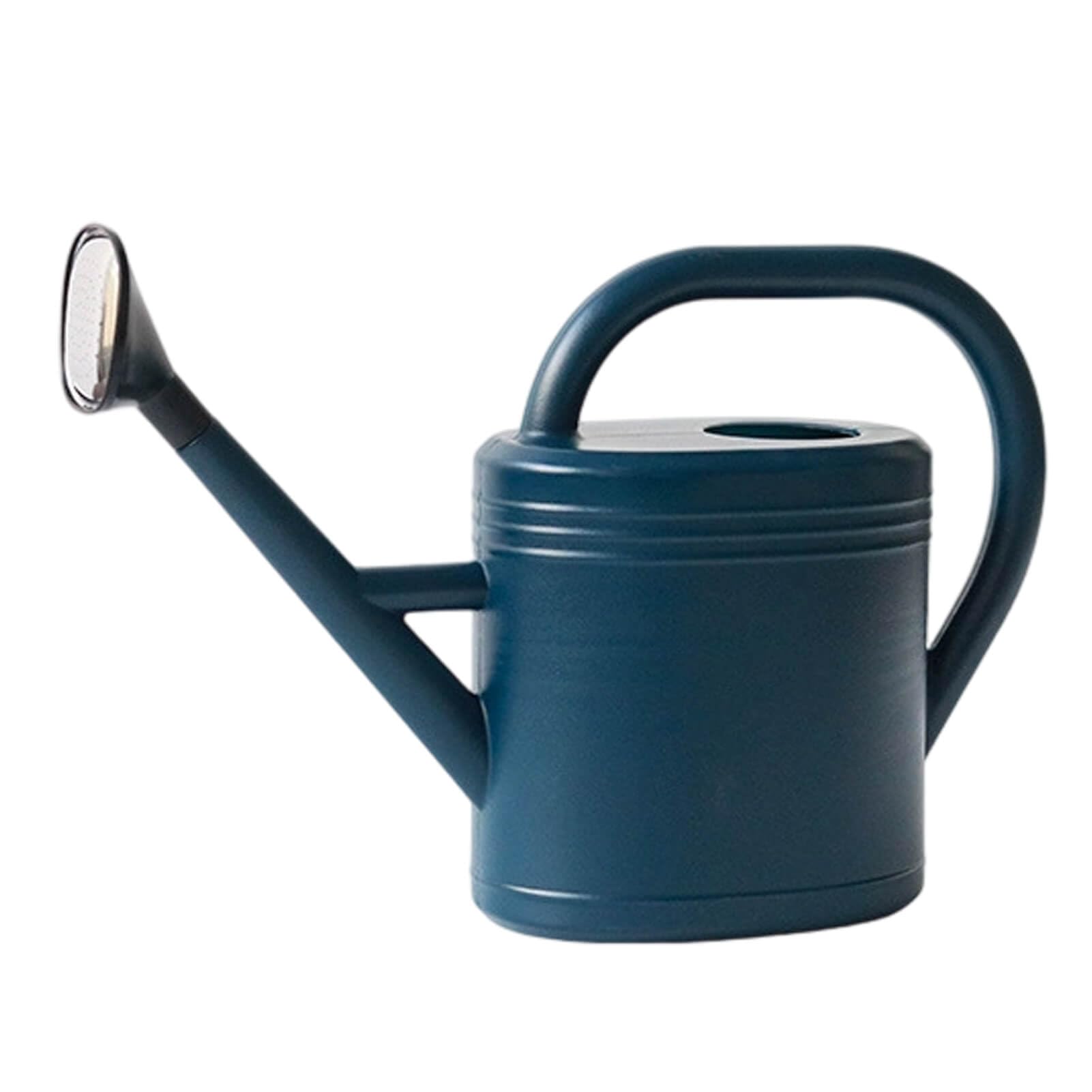 Plastic Watering Can for Indoor & Outdoor Plants – Lightweight Long Spout Garden Watering Pot – Multiple Sizes (1L-10L)(Blue,5L)
